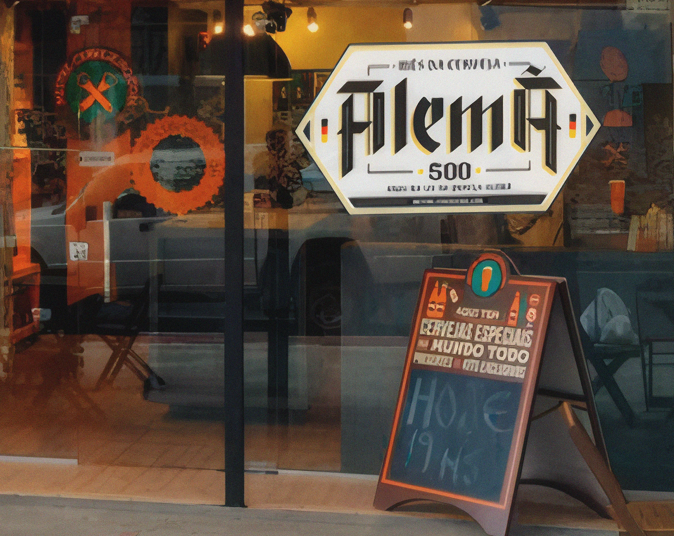 Vitrine da campanha de 500 anos da Lei da Pureza Alemã na Mestre-Cervejeiro.com.
